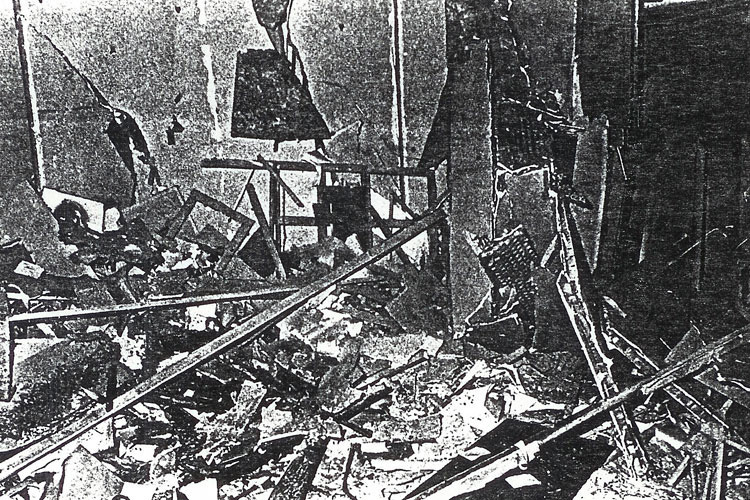 14. CCC. Attentat contre le PRL. 15 octobre 1984.