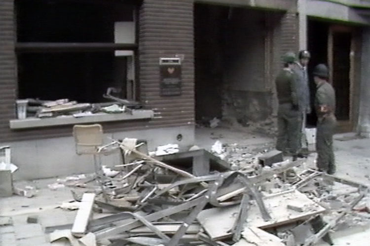 22. CCC. Attentat contre le CVP. 17 octobre 1984.